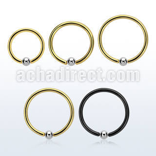 bcrteb25 aro bola presion acero 316l anodizado bola cierre acero liso brillo espejo 2 5mm mayorista