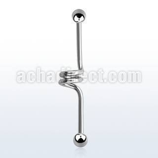 bdc14 barbell industrial espiral acero quirurgico bolas 5mm venta