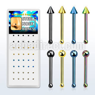 cbeop3ss venta por mayor barbell circular acero quirurgico 1mm bolas opalo 3mm mayorista