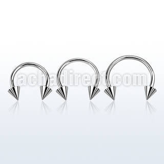 cbcn barbell circular acero quirurgico conos 5mm al por mayor