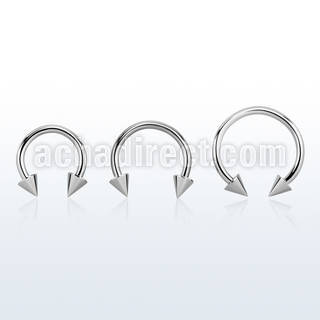 cbcnm barbell circular acero quirurgico conos 4mm al por mayor