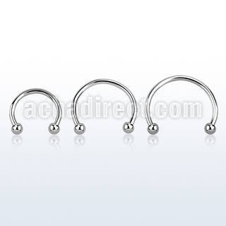 cbeb2 barbell circular acero quirurgico 1mm bolas 2mm distribuidor