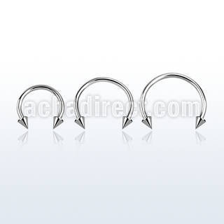 cbecn2 barbell circular acero quirurgico 1mm conos 2mm distribuidor