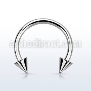 cbecn barbell circular acero quirurgico conos 3mm al por mayor