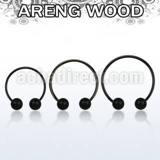 cbmtar8l xxl anodized steel cbr, 14g w 8mm areng wood balls