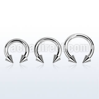 cbrcn8 barbell circular acero quirurgico 3mm conos 6mm rosca interna venta