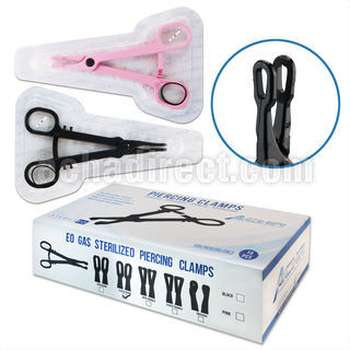 clampa sterilized single use piercing clamp rounded top forceps