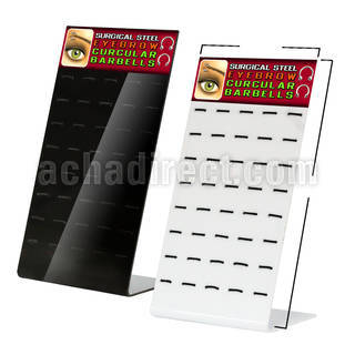 dac35 display acrilico vacio banda elastica capacidad sujetar 40 piercings mayorista