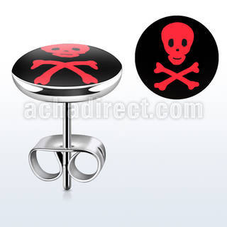 er275 stainless steel earring studs