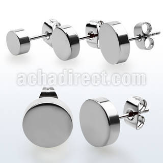 errd par plugs falsos oreja acero quirurgico brillo espejo distribuidor mayorista