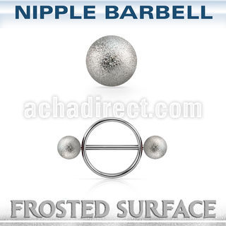 fonpe6 steel round nipple shield w 6mm frosted steel balls