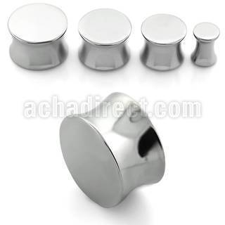 fspg dilatacion plug doble flare acero quirurgico brillo espejo distribuidor mayorista
