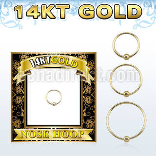 g14hob aro nariz continuo oro 14 kts 0 6mm bola al por mayor