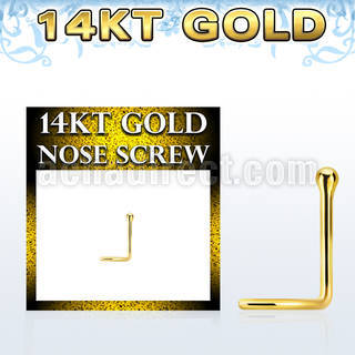 gscb1b piercing nariz l oro 14 kts bola 5mm distribuidor
