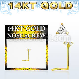 gsztm1 piercing nariz l oro 14 kts 0 6mm zirconia tri 3mm mayorista