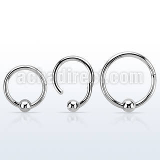 hbcrb16 aro bola presion bisagra acero quirurgico brillo espejo bola 3mm distribuidor