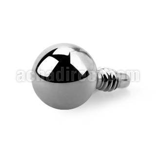 ib4 4mm ball 316l steel dermal anchor top for base plate