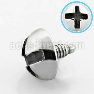 id4 microdermal tuerca tornillo redonda acero 316l 4mm rosca interna base microdermal 2mm 2 5mm distribuidor