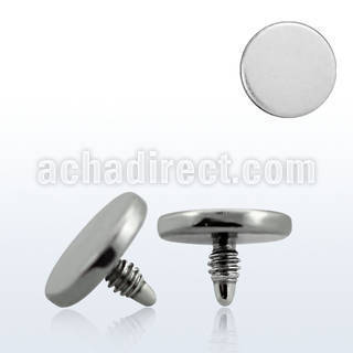 ie5 microdermal acero quirurgico disco plano 5mm rosca interna base microdermal 2mm 2 5mm distribuidor mayorista
