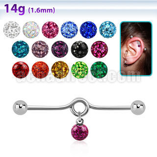 indd6 steel industrial loop barbell with cones ferido balls