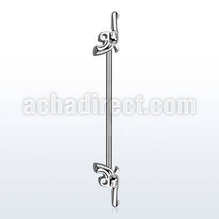 indsh30 barbell industrial acero quirurgico pistolas venta
