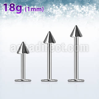 lb18cn3 labret acero quirurgico 1mm cono 3mm distribuidor mayorista