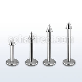 lbcn2 labret acero quirurgico 1mm cono 2mm mayorista