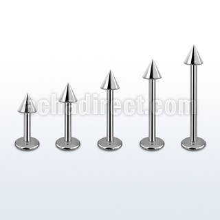 lbcn3 labret acero quirurgico cono 3mm venta