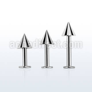 lbcn5 labret acero quirurgico cono 5mm venta