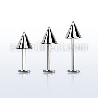 lbcn5s labret acero quirurgico cono 5mm distribuidor
