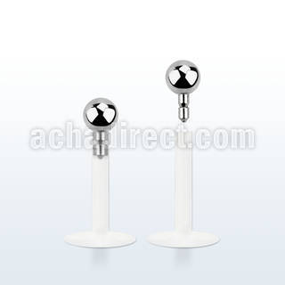 lbib2 labret bio flexible bola acero presion 2mm mayorista