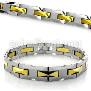 mgub5 brazalete uniones h wolframio brillo espejo bisagra union oro distribuidor mayorista