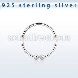 nc12 clip nariz falso plata estelrina 12mm 1 pieza al por mayor