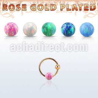 ns05rso aro nariz plata 925 oro rosa 18 kts 0 6mm bola bola opalo 3mm 8mm distribuidor mayorista