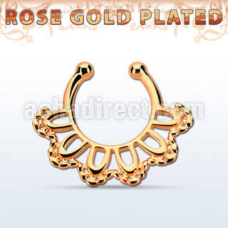 rssepd3 septum click falso plata 925 oro rosa 1mm hoja india 12mm distribuidor mayorista