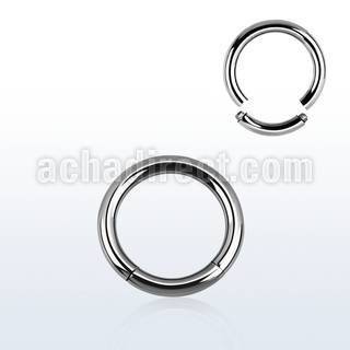 seg10 aro segmento acero quirurgico brillo espejo 2 5mm venta