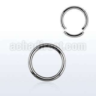 seg12 aro segmento acero quirurgico brillo espejo 2mm mayorista