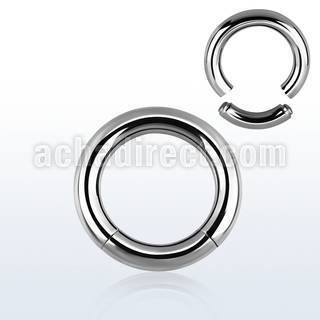 seg6 aro segmento acero quirurgico brillo espejo 4mm venta
