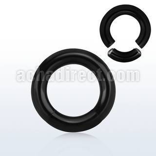 segt4 aro segmento acero quirurgico pvd negro 5mm distribuidor