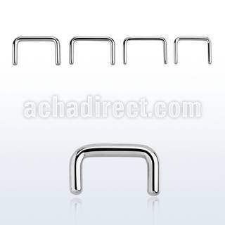 sepa 316l steel septum retainer in a simple inverted u shape