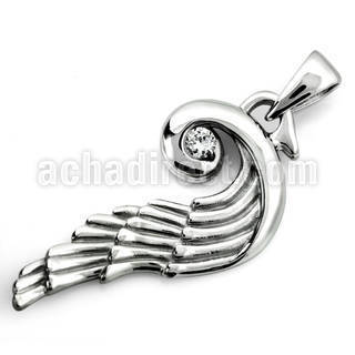 spd62 colgante alas angel acero inoxidable brillo espejo venta