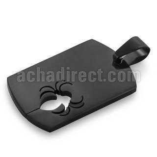 spdk13 colgante acero inoxidable negro arana venta