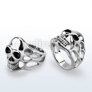 sr256 anillo acero inoxidable calavera distribuidor