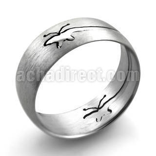 sr3 anillo rejilla acero inoxidable mate mariposa cortado distribuidor mayorista
