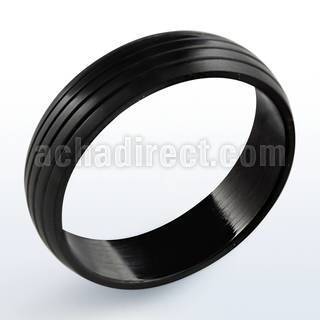 srb21 anillo 4 acero inoxidable anodizado negro distribuidor