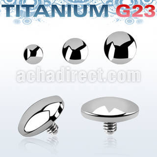 tag parte microdermal cupula titanio g23 rosca interna base microdermal 2mm 2 5mm venta