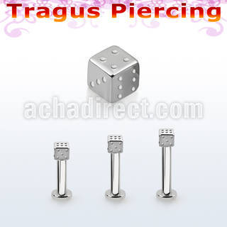 tlbsdi25 labret tragus acero 316l base redonda 2 5mm tragus piercing dado 2 5mm distribuidor