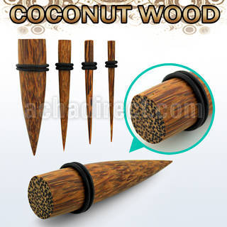 tpcor expansor madera coco anillos goma dobles distribuidor mayorista