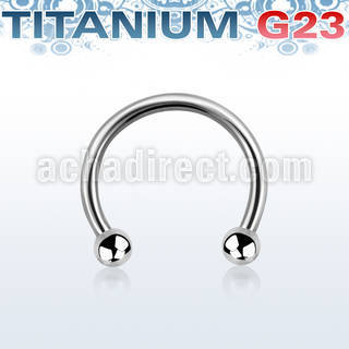 ucbe25 barbell circular titanio g23 bolas 2 5mm al por mayor