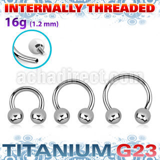 ucbeb4si titanium g23 internal circular barbell 4mm balls